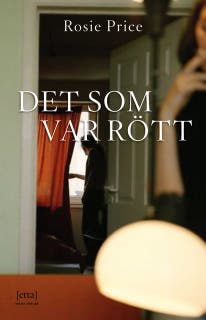 Det som var rött – omslag till ljudboken av Rosie Price