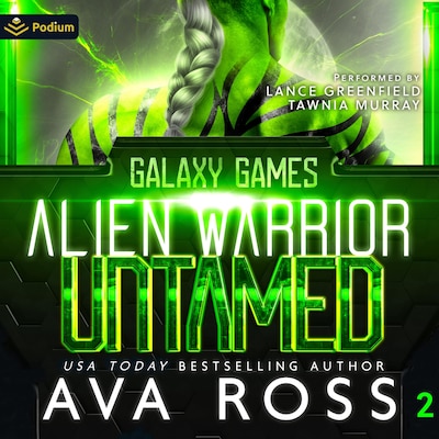 Alien Warrior Untamed – omslag til lydbogen af Ava Ross
