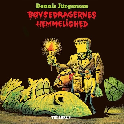 Freddy-serien #3: Bøvsedragernes hemmelighed – omslag til lydbogen af Dennis Jürgensen
