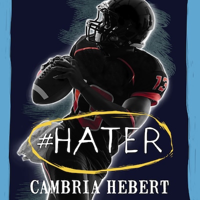 #Hater – omslag til lydbogen af Cambria Hebert