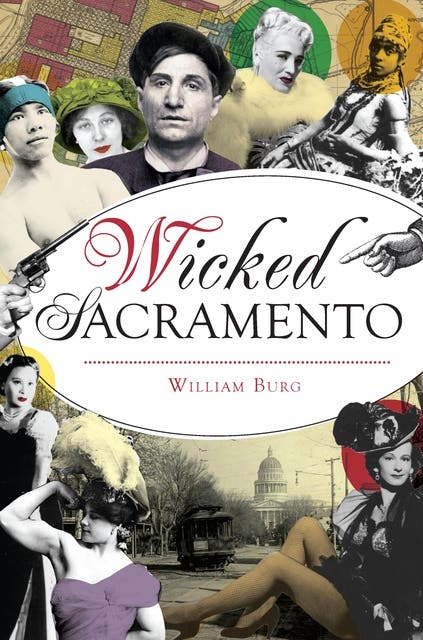 Wicked Sacramento – omslag til lydbogen af William Burg