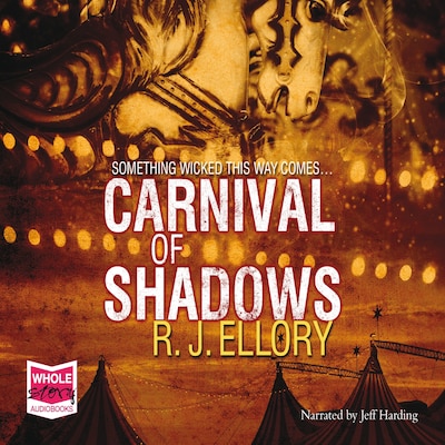 Carnival of Shadows – omslag til lydbogen af R.J. Ellory