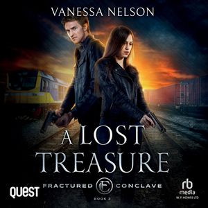 A Lost Treasure – okładka audiobooka, autor Vanessa Nelson