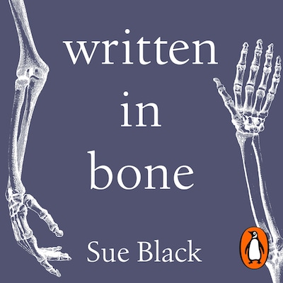 Written In Bone – omslag til lydbogen af Sue Black