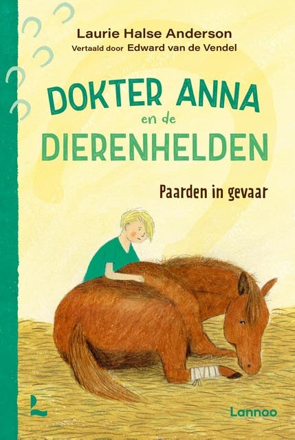 Paarden in gevaar – omslag van het luisterboek van Laurie Halse Anderson
