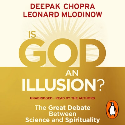 War of the Worldviews – omslag til lydbogen af Leonard Mlodinow, Deepak Chopra