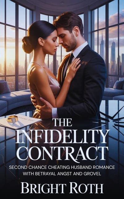 The Infidelity Contract: Second Chance Cheating Husband Romance with Betrayal Angst and Grovel – omslag til lydbogen af Bright Roth