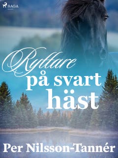 Ryttare på svart häst – omslag till ljudboken av Per Nilsson Tannér