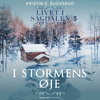 I stormens øje – omslag til lydbogen af Kristin S. Ålovsrud
