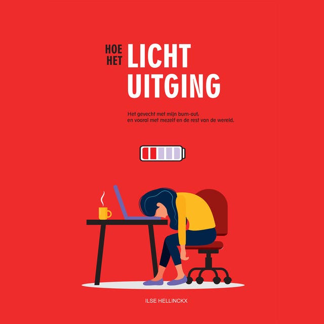 Hoe het licht uitging – omslag van het luisterboek van Ilse Hellinckx