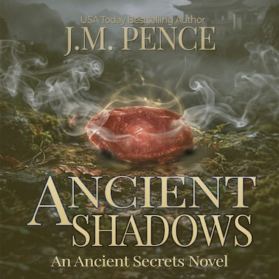 Ancient Shadows – omslag til lydbogen af J.M. Pence