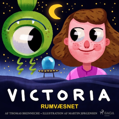 Victoria (10) - Rumvæsnet – omslag til lydbogen af Thomas Banke Brenneche