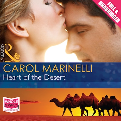 Heart of the Desert – omslag til lydbogen af Carol Marinelli