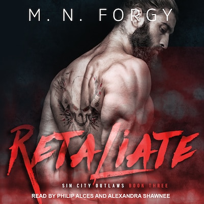 Retaliate – omslag til lydbogen af M. N. Forgy