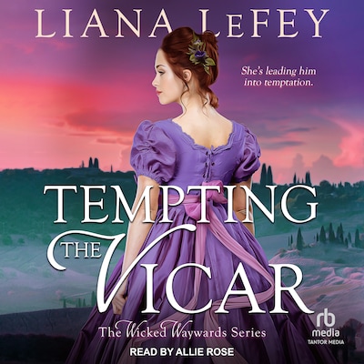 Tempting the Vicar – omslag til lydbogen af Liana LeFey