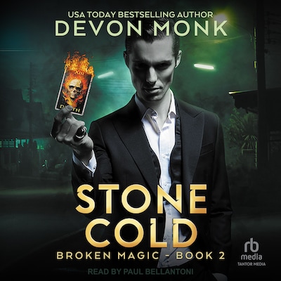 Stone Cold – omslag til lydbogen af Devon Monk