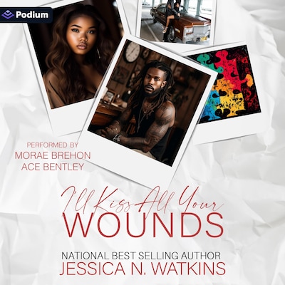 I'll Kiss All Your Wounds – omslag til lydbogen af Jessica N. Watkins