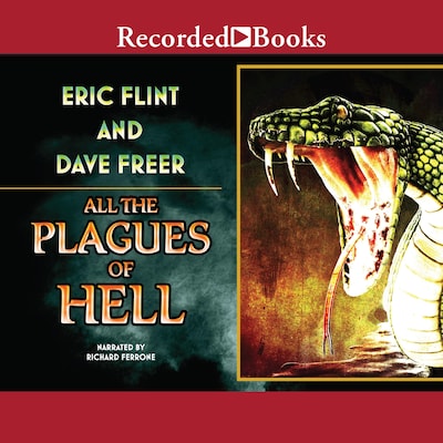 All the Plagues of Hell – omslag til lydbogen af Eric Flint, Dave Freer