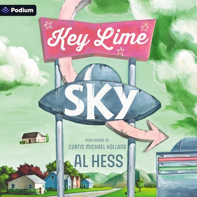 Key Lime Sky – omslag til lydbogen af Al Hess
