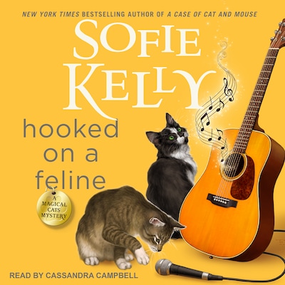 Hooked on a Feline – omslag til lydbogen af Sofie Kelly
