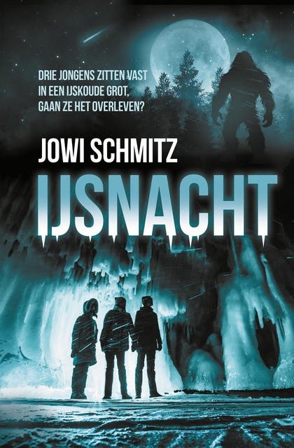 IJsnacht – omslag van het luisterboek van Jowi Schmitz