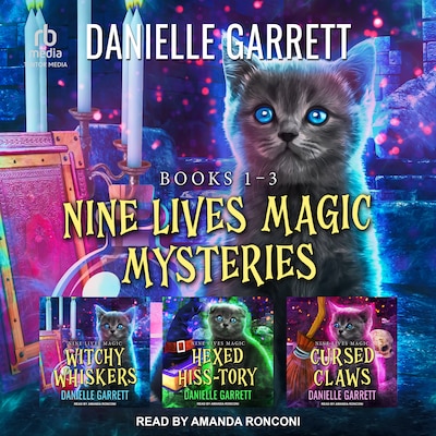 Nine Lives Magic Mysteries Boxed Set – omslag til lydbogen af Danielle Garrett