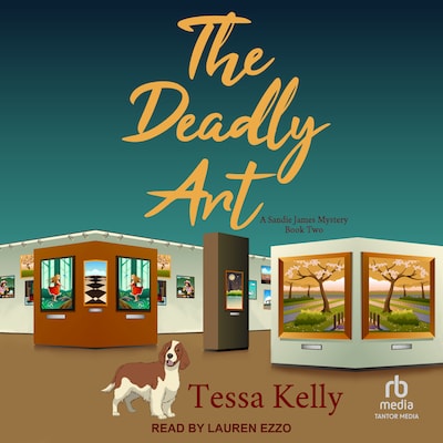 The Deadly Art – omslag til lydbogen af Tessa Kelly