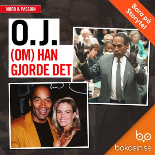O.J. - (Om) han gjorde det – omslag till ljudboken av Bokasin