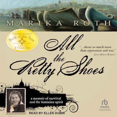 All The Pretty Shoes – omslag til lydbogen af Marika Roth