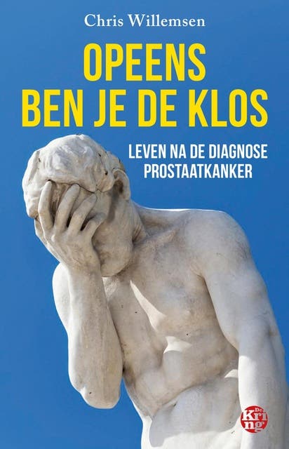 Opeens ben je de klos: Leven na de diagnose prostaatkanker – omslag van het luisterboek van Chris Willemsen