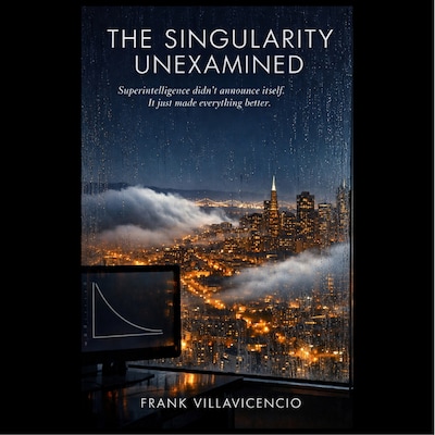 The Singularity Unexamined – omslag til lydbogen af Frank Villavicencio