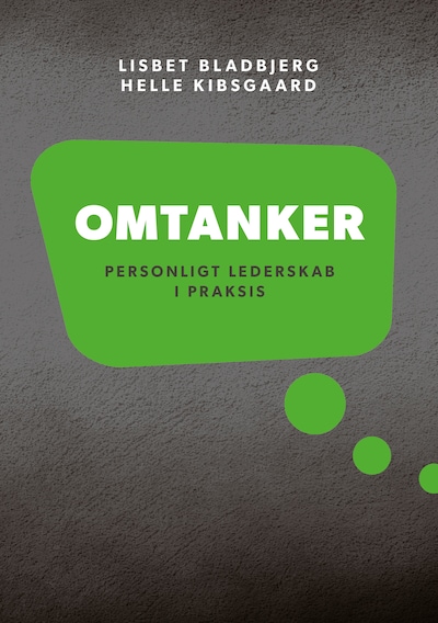 Omtanker – omslag til lydbogen af Lisbet Bladbjerg, Helle Kibsgaard