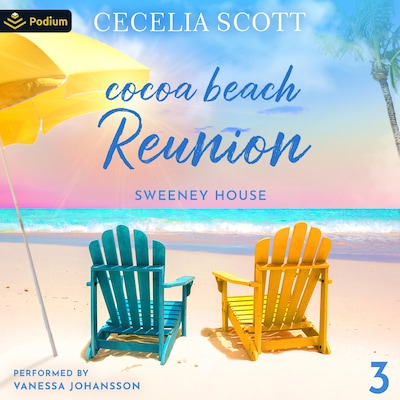 Cocoa Beach Reunion – omslag til lydbogen af Cecelia Scott