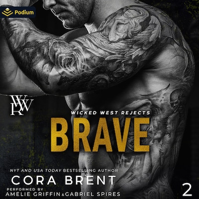 Brave – omslag til lydbogen af Cora Brent