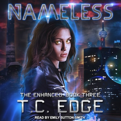 Nameless – omslag til lydbogen af T.C. Edge