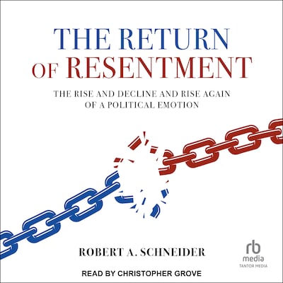 The Return of Resentment – omslag til lydbogen af Robert A. Schneider