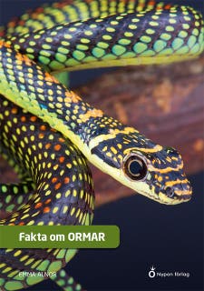 Fakta om ormar – omslag till ljudboken av Emma Alnor