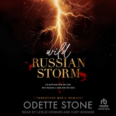 Wild Russian Storm – omslag til lydbogen af Odette Stone