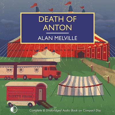 Death of Anton – omslag til lydbogen af Alan Melville