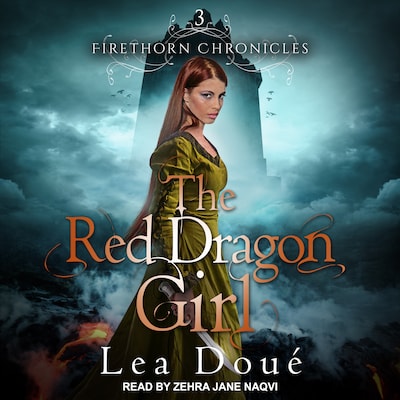 The Red Dragon Girl – omslag til lydbogen af Lea Doué