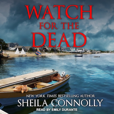 Watch for the Dead – omslag til lydbogen af Sheila Connolly