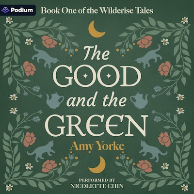 The Good and the Green – omslag til lydbogen af Amy Yorke
