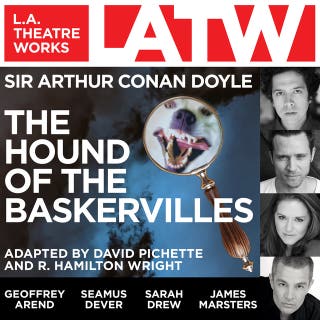 The Hound of the Baskervilles – omslag till ljudboken av Arthur Conan Doyle, R. Hamilton Wright, David Pichette