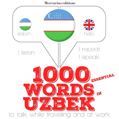 1000 essential words in Uzbek