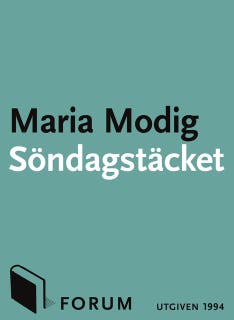 Söndagstäcket : en roman om underkastelse och frigörelse – omslag till ljudboken av Maria Modig