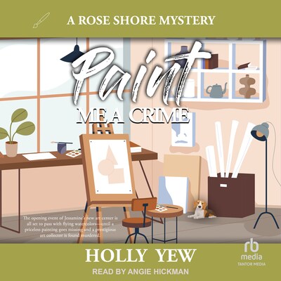 Paint Me a Crime – omslag til lydbogen af Holly Yew