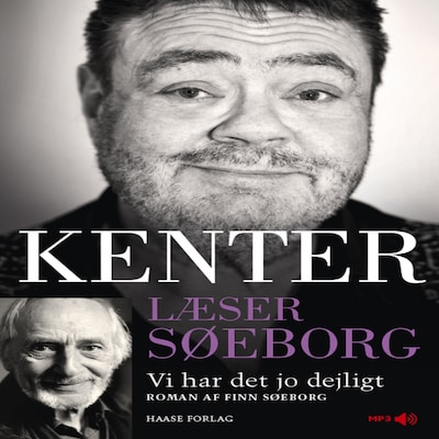 Kenter læser Søeborg: Vi har det jo dejligt – omslag til lydbogen af Finn Søeborg