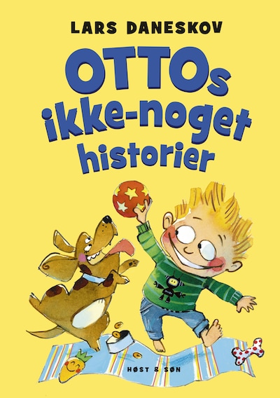 Ottos ikke-noget historier – omslag til lydbogen af Lars Daneskov