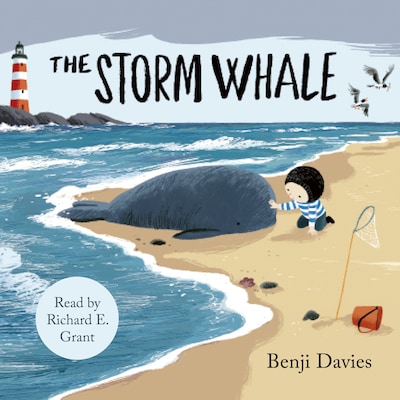 The Storm Whale – omslag til lydbogen af Benji Davies