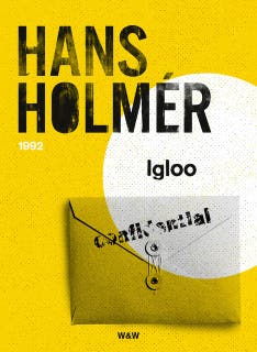 Igloo : polisroman – omslag till ljudboken av Hans Holmér